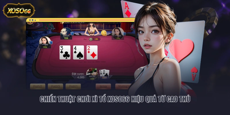 Chiến thuật chơi Xì Tố XOSO66 hiệu quả từ cao thủ